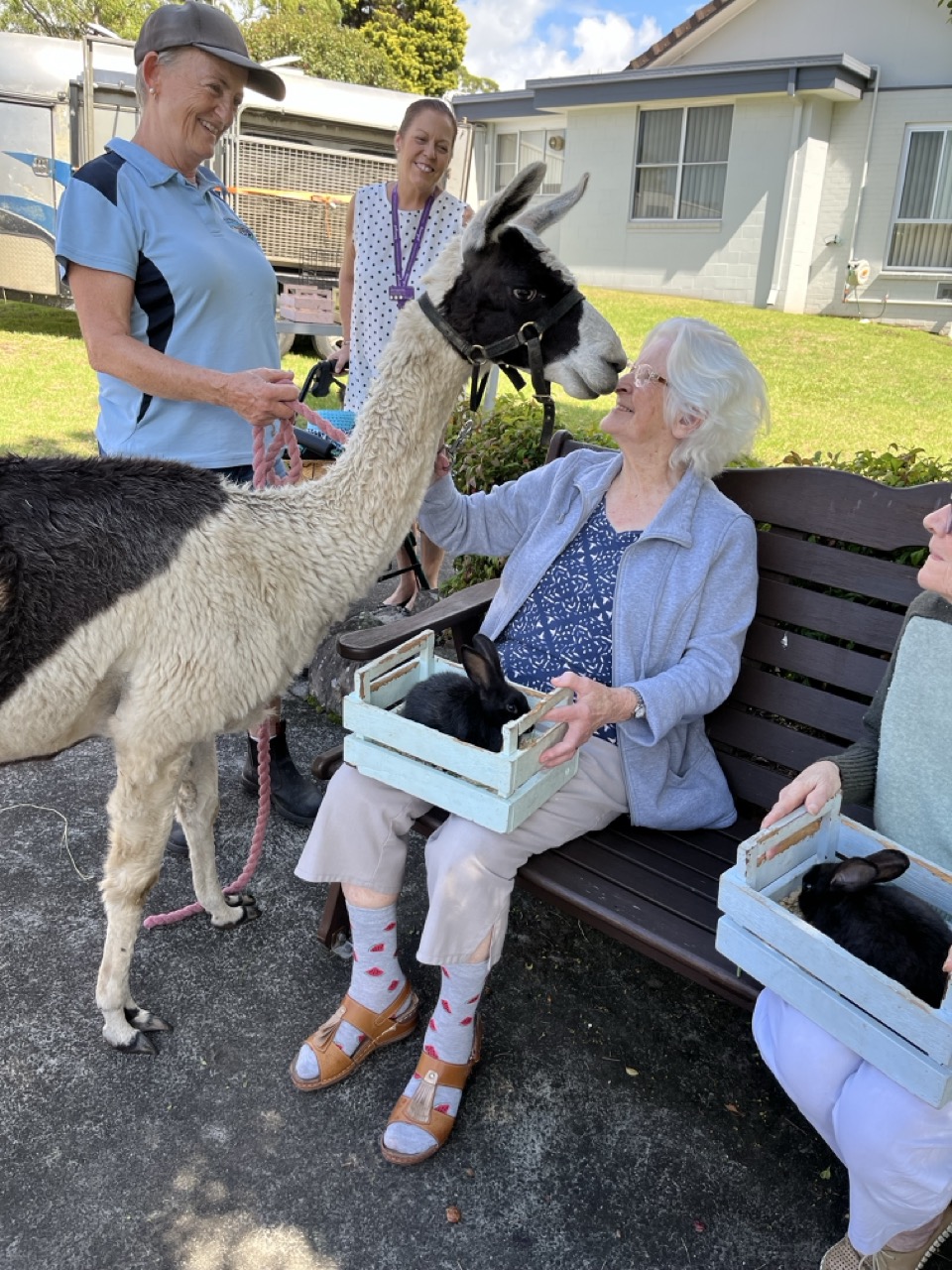 Matilda's Farm visiting Warrigal Mount Warrigal