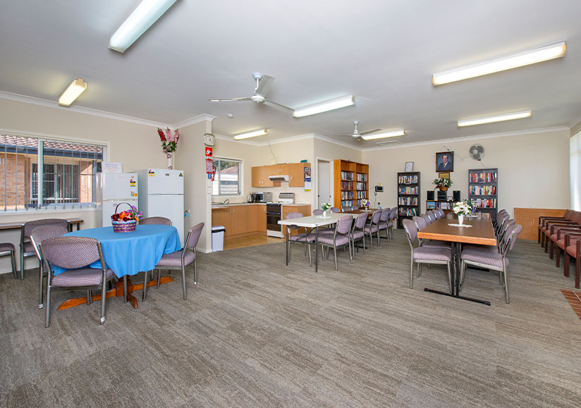 Interior of Community Centre at Warrigal Lake Illawarra Community Village