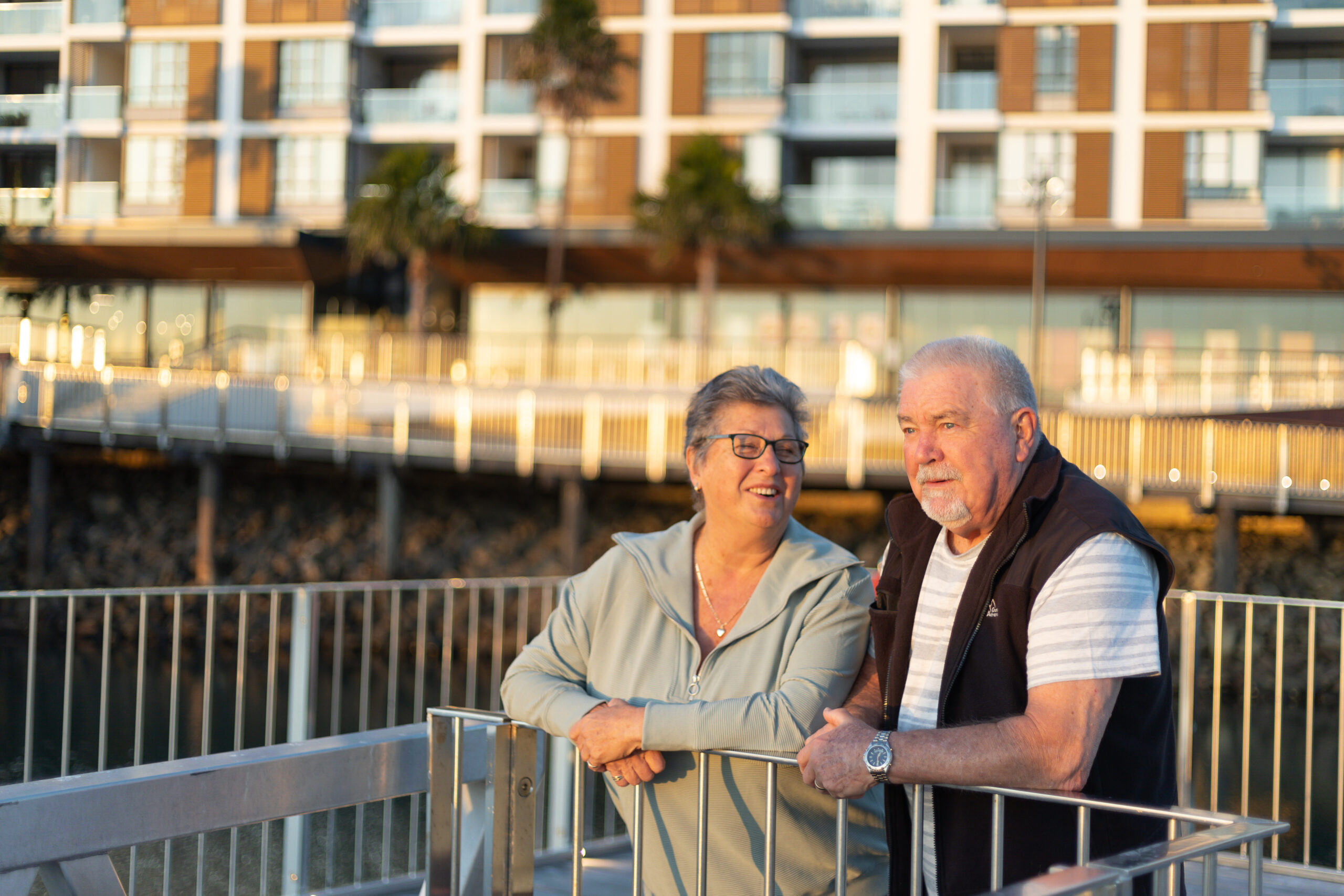 Warrigal Residents at the Shell Cove Marina 