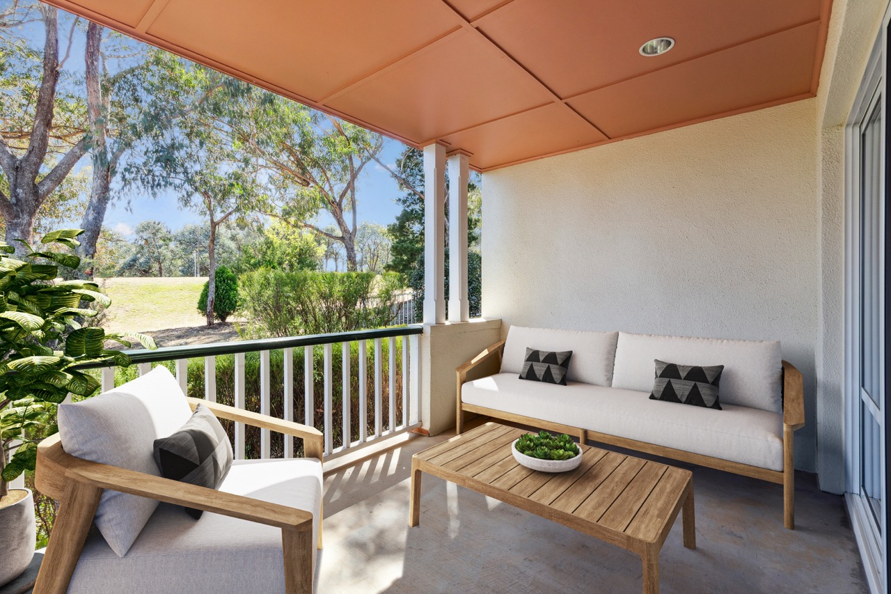 Villa Balcony at Warrigal Hughes Community Village