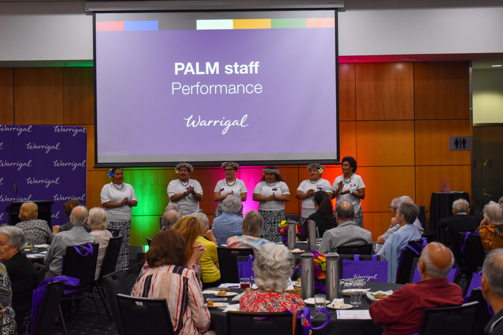 Warrigal Fijian Staff singing traditional song 