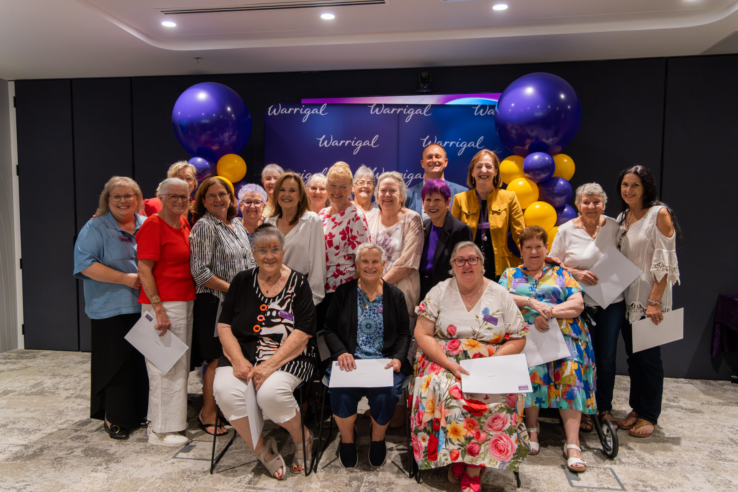 Warrigal Auxiliary group celebration photo