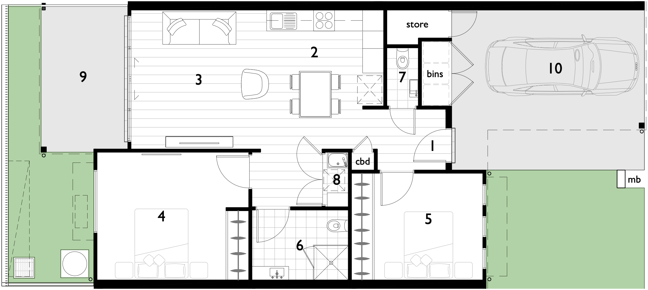Floor Plan 1 Lake South