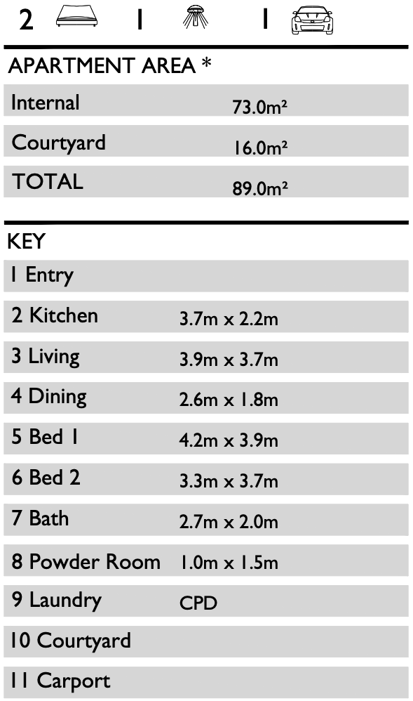 Floor Plan 1 Lake South