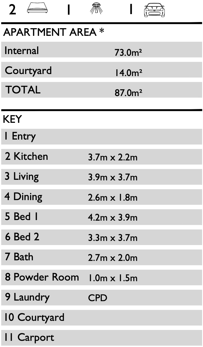 Floor Plan 1 Lake South