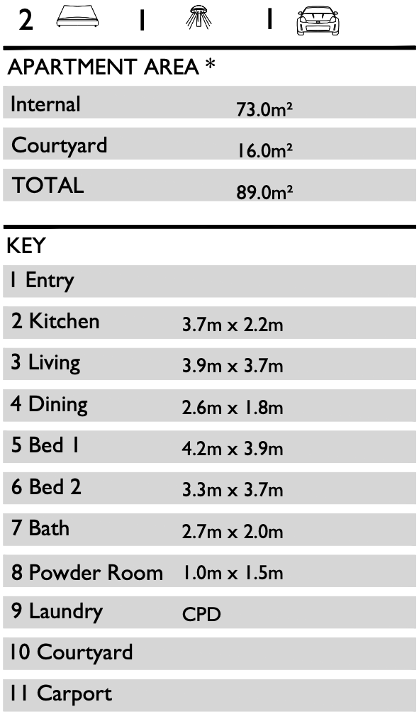 Floor Plan 1 Lake South