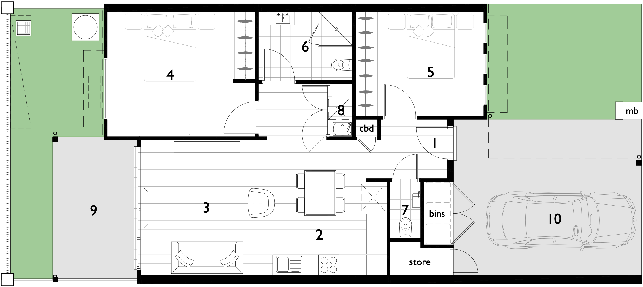 Floor Plan 1 Lake South