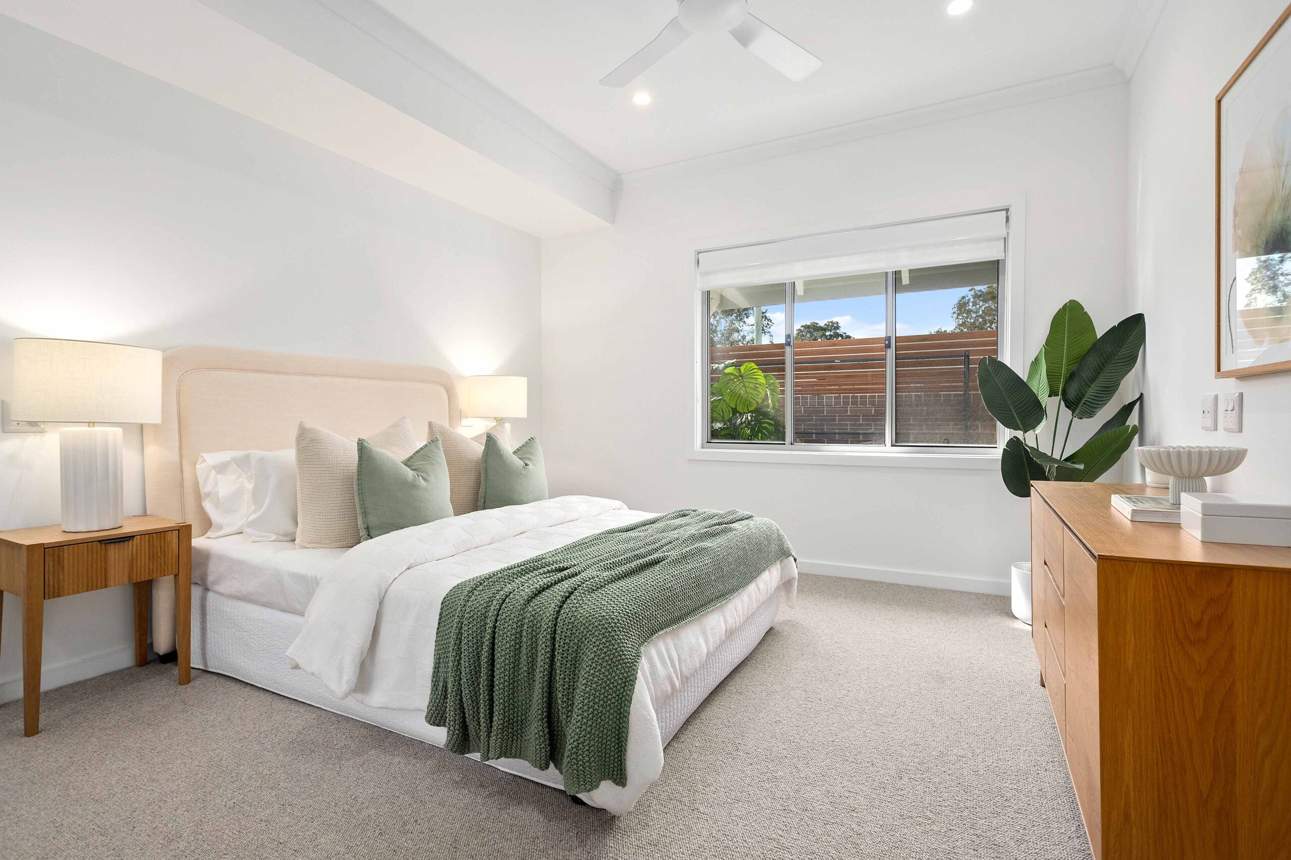 Bedroom shown in villa at Warrigal Lake South