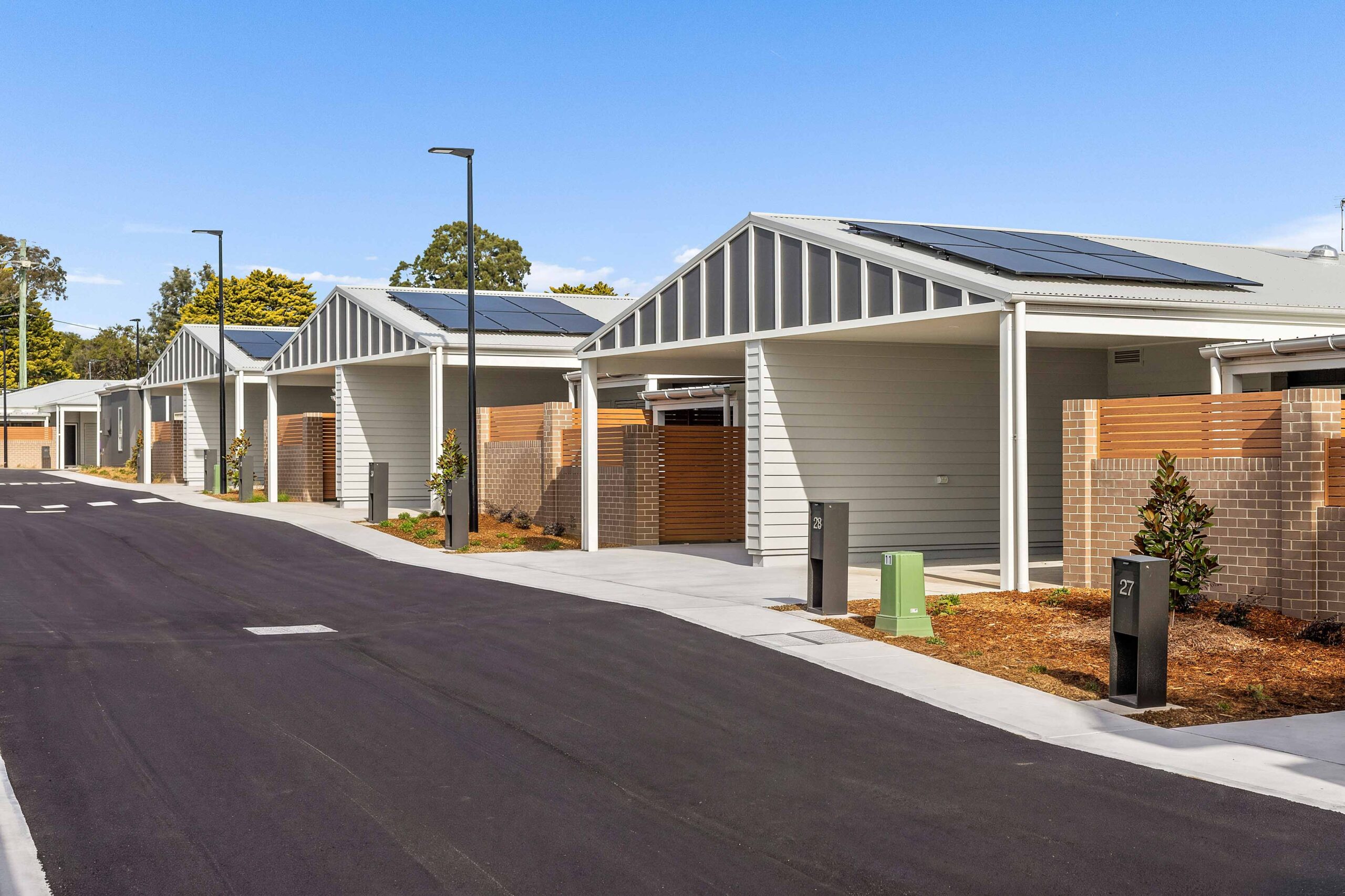 Warrigal Lake South villa exteriors